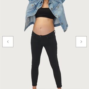 Hatch Black Skinny Maternity Pants